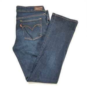 Levi's slight curve straight leg jeans size 31x30